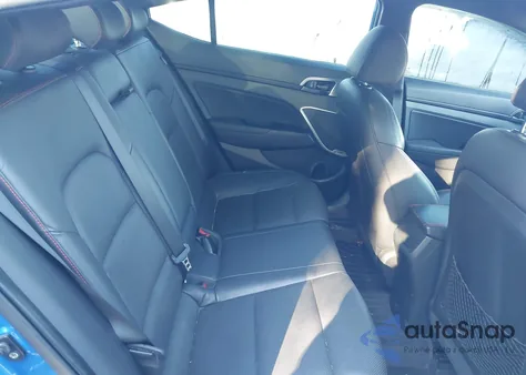 2017 Hyundai Elantra Sport from USA, damaged, VIN KMHD04LB0HU347382